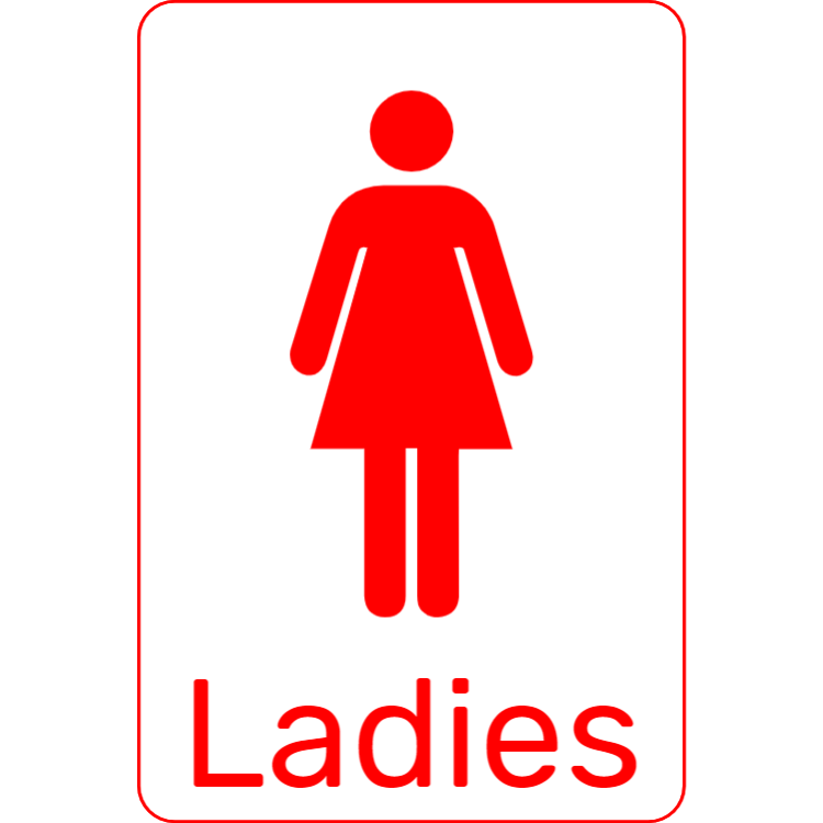 Ladies And Gents Toilet Signs Vector - Download From Over 65 Million High  Quality Stock Photos, Images, Vectors. Sign … | Toilet sign, Vintage toilet,  Ladies toilet